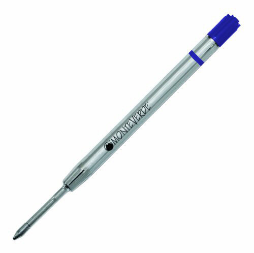 Monteverde Capless Gel Refill (to fit Parker), 0.7 mm Fine Point, Blue