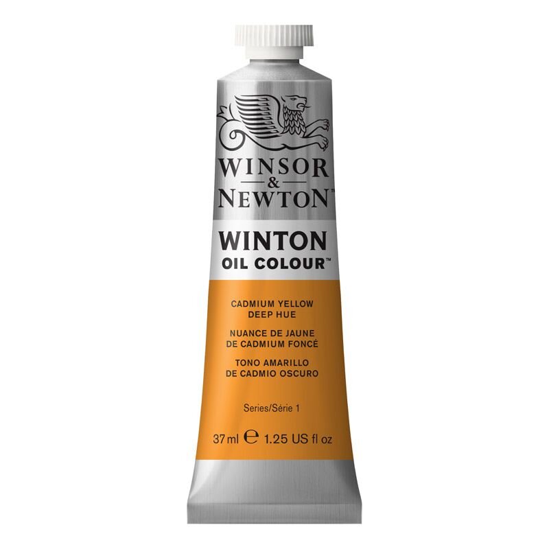 Oljefärg Winton 37ml  Cadmium Yellow Deep Hue 115