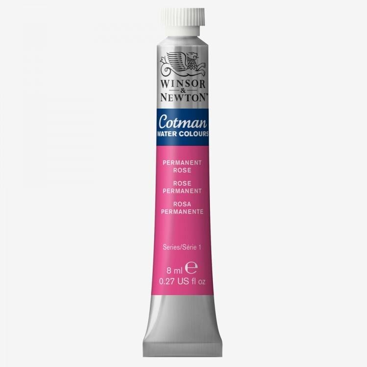 Akvarellfärg Cotman 8ml Permanent Rose 502