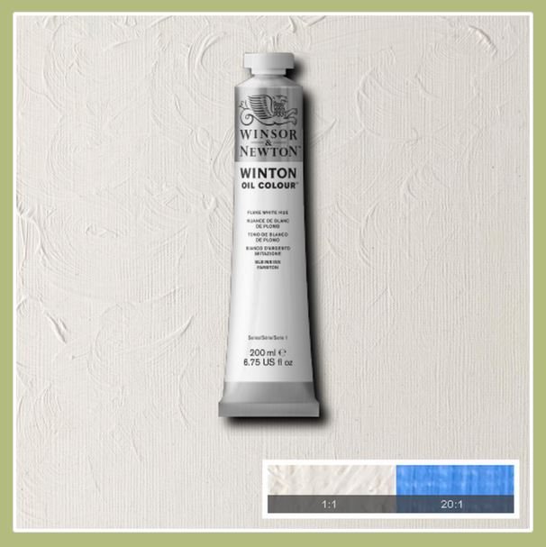 Oljefärg Winton 200ml Winton Flake white hue 242