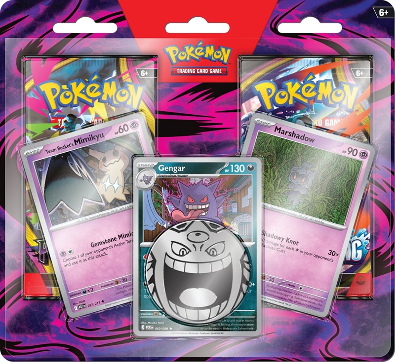 Booster - Pokemon Enhanced 2-Pack Blister (Gengar, Marshadow & Team Rocket