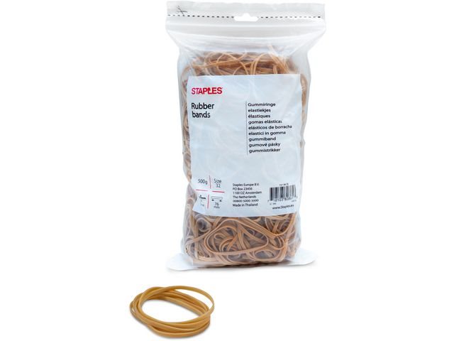 Gummiband STAPLES 75x3,18mm 500g