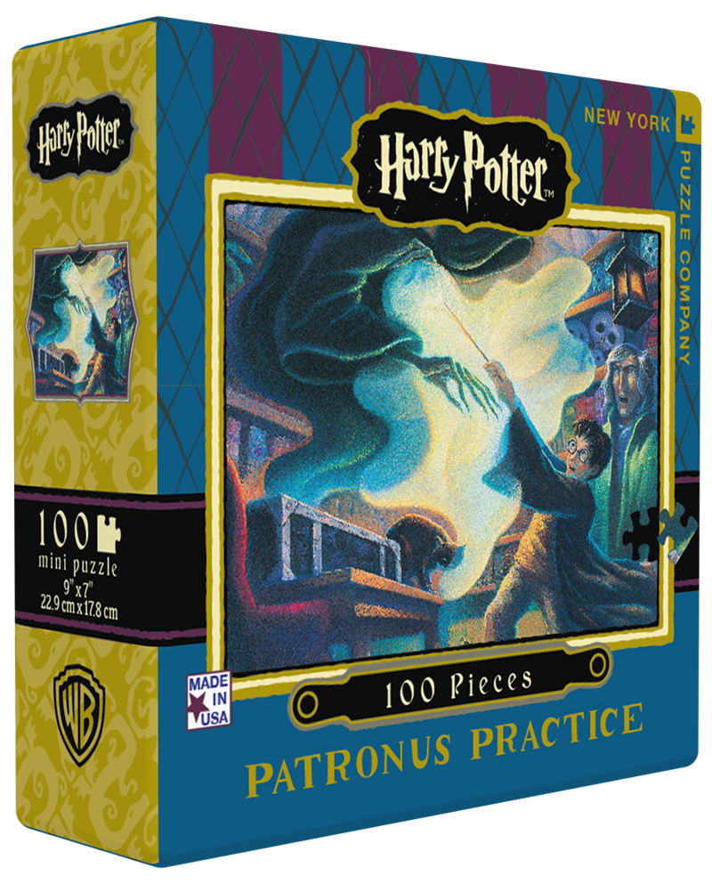 Pussel 100 bit. Mini Harry Potter Patronus Practice New York Puzzle