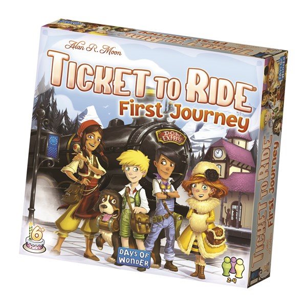 Ticket To Ride First Journey