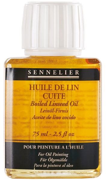 Oljemedium Sennelier Boiled Linseed Oil 75ml