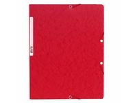 Gummibandsmapp EXACOMPTA 400g A4 röd