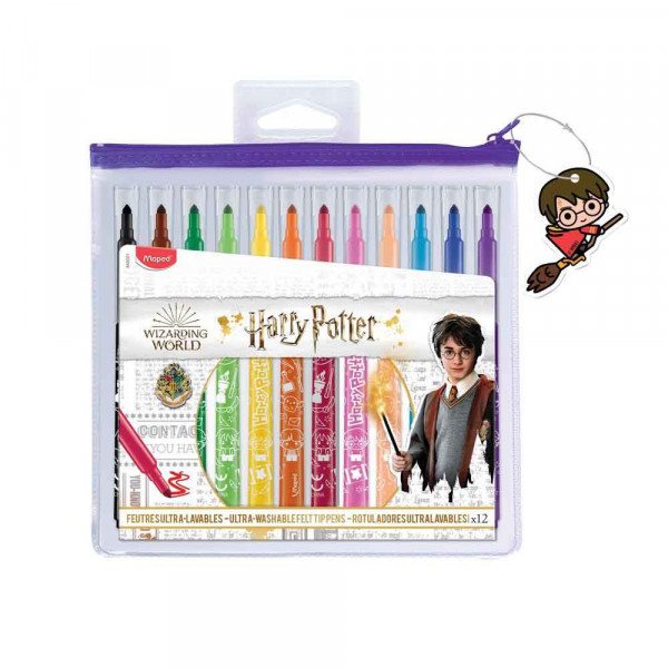 Harry Potter Felt Pens 12st