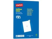 Etikett STAPLES 105x48mm 1200/FP