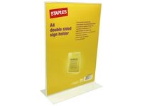 Informationsställ STAPLES dubbel A4