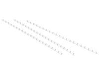 Plastspiral STAPLES A4 22mm Vit 25/FP