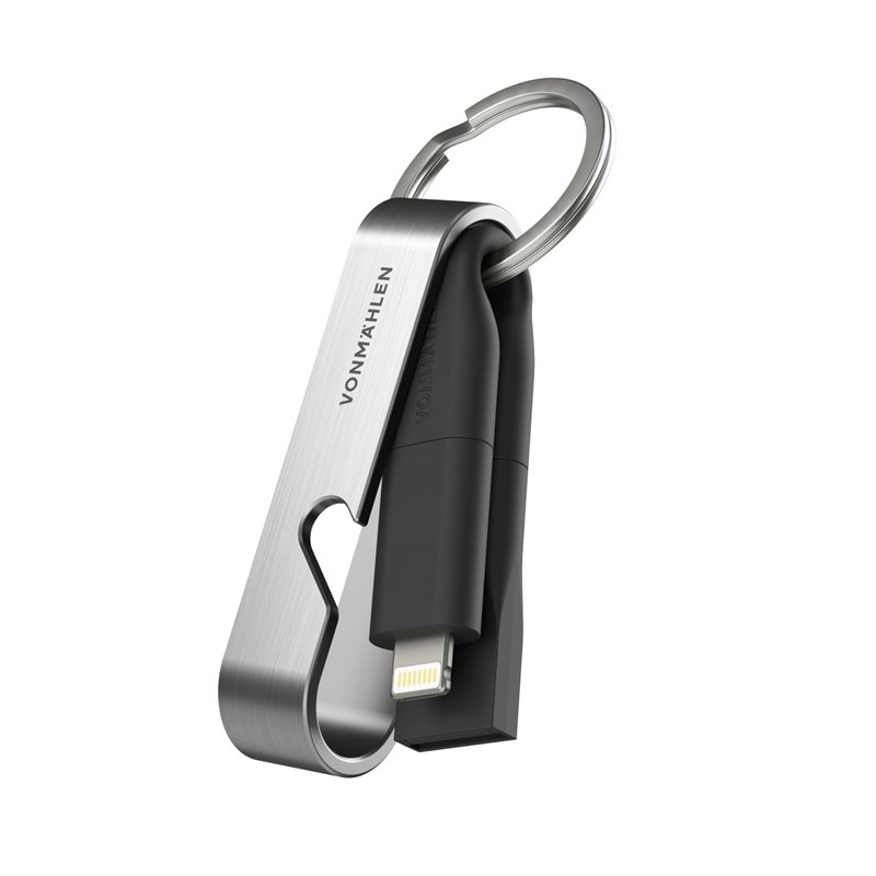 Laddkabel High Six 6in1 Black/Silver