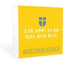 Spel Bricks -Stå upp Vi är Gul & Blå