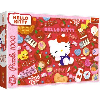 Barnpussel Hello Kittys söta värld 1000 bitars