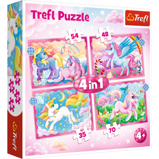 Pussel My Little Pony | 4 pussel i 1