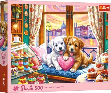 Barnpussel Puppy Love 500 bitar