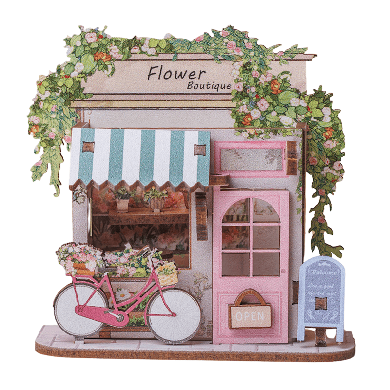 MiniMini Book Nook: Flower Shop