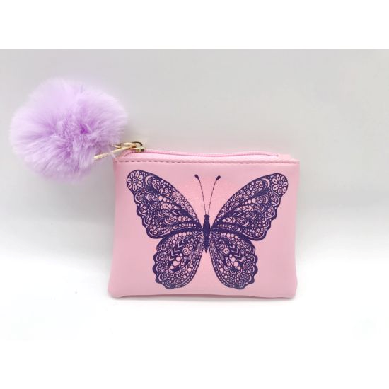 Tinka Börs Fjäril Rosa