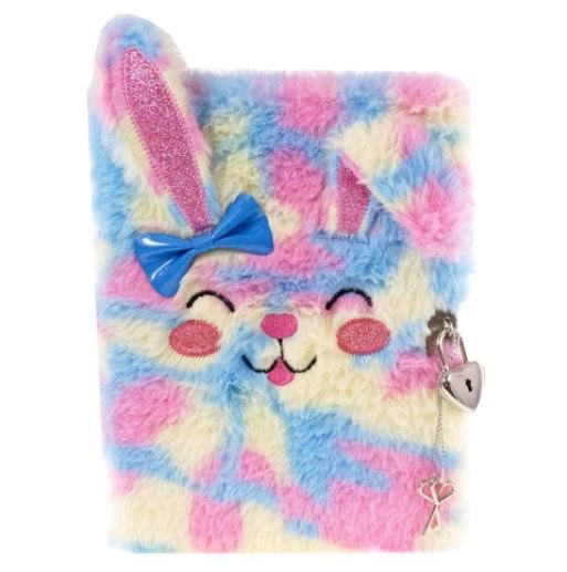 Dagbok Med Lås Fantasidjur Rosa Kanin