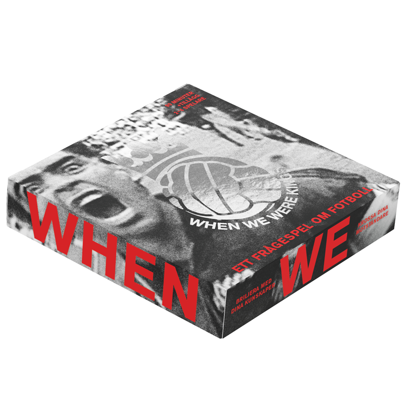 When we were kings - ett frågespel om fotboll