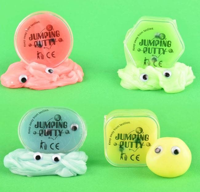 Jumping Putty | Studslera Självlysande | Glow in the Dark