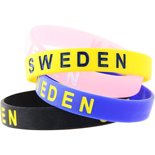 Silikonarmband Sweden