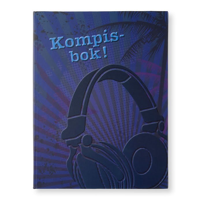 Kompisbok Blå