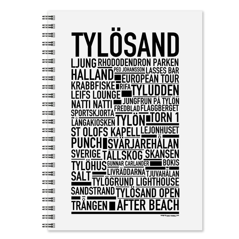 Skrivbok Wallstars Tylösand