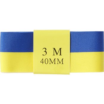 Sidenband 40mm Blå/Gul
