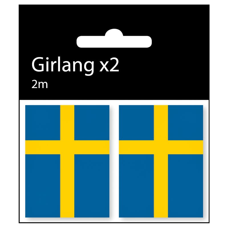 Girlang 2m 21st Miniflaggor