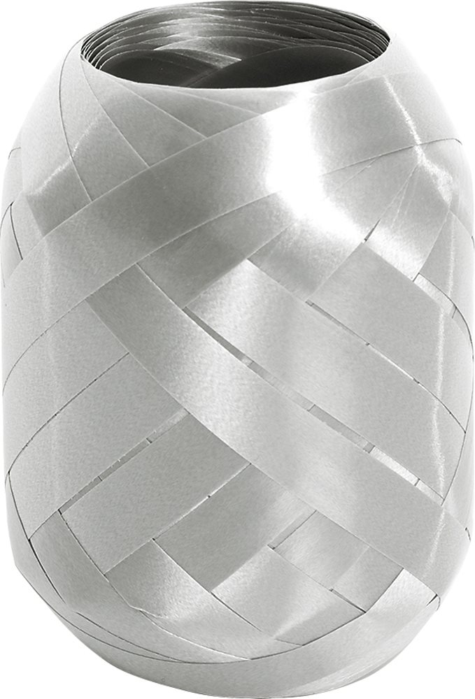 Presentsnöre Poly 30mx10mm Silver