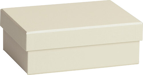 Presentlåda 12x16.5x6 cm Ljus beige
