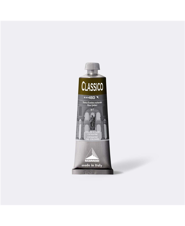 Maimeri Classico Oljefärg 60ml 493 Raw Umber