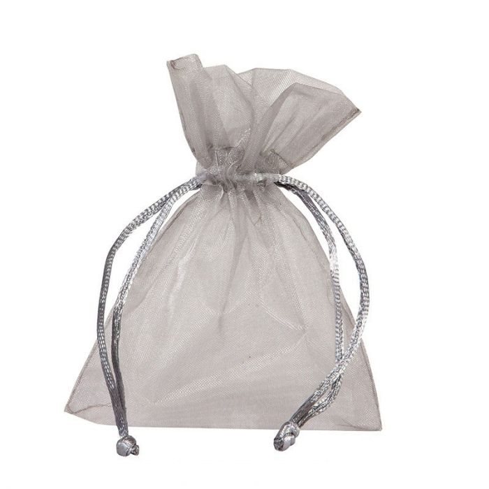 Organzapåse silver 90x80 10st