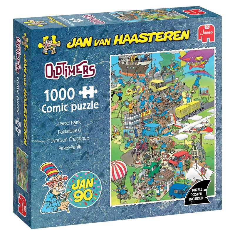 Jan van Haasteren Pussel - Parcel Panic 1 000 bitar