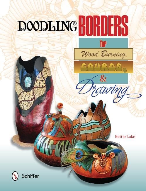 Doodling borders for wood burning, gourds, & drawing