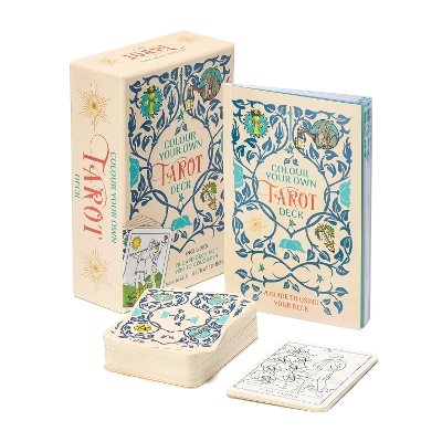 Colour Your Own Tarot Book & Card Deck: Includes 78 cards to colour in and a 64-page book