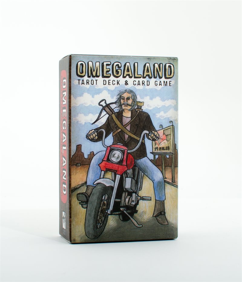 OMEGALAND TAROT DECK & CARD GAME (85-card deck & 52-page booklet)