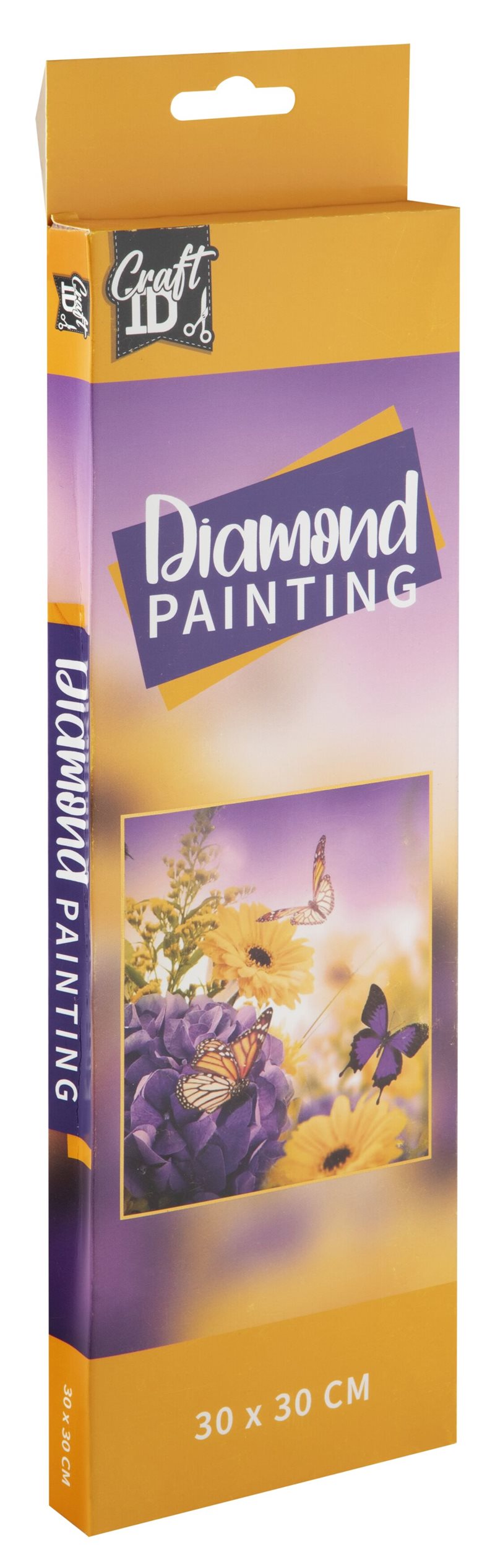 Diamond painting : Blommor, 30 x 30 cm