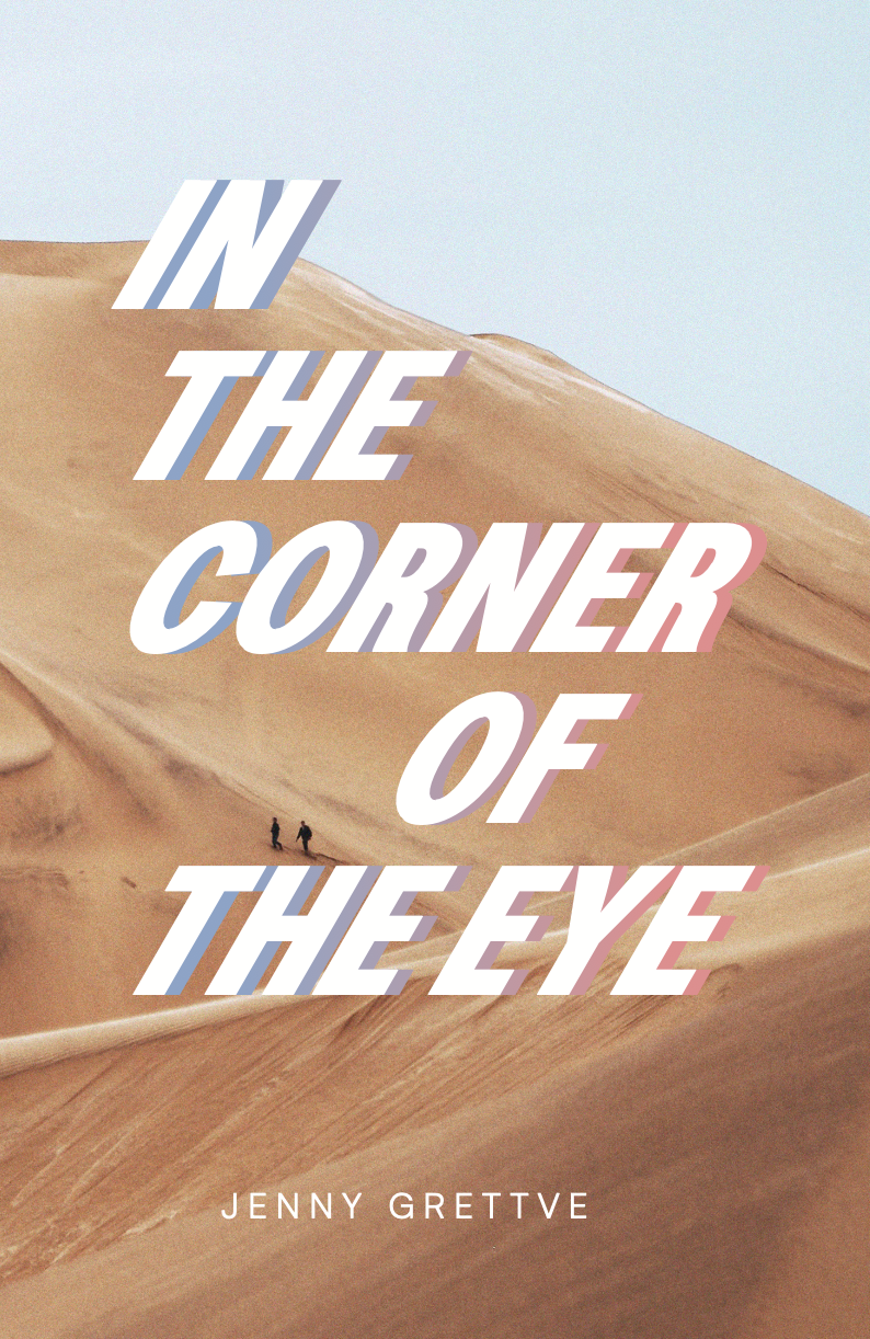 In the corner of the eye