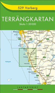 529 Varberg Terrängkartan : 1:50000