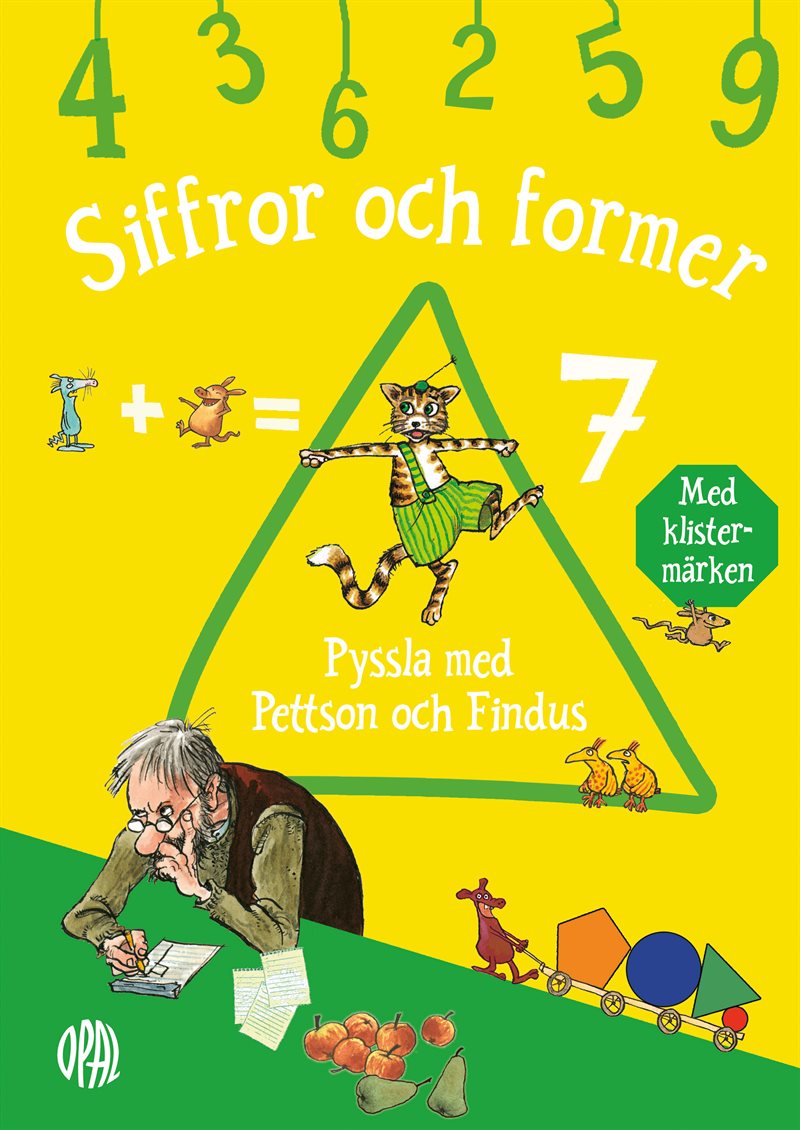 Pyssla med Pettson och Findus : Siffror och former