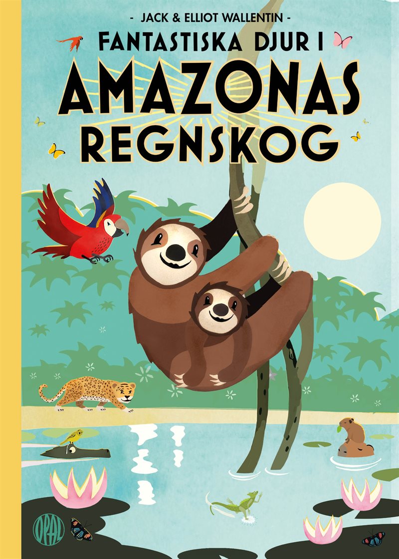 Fantastiska djur i Amazonas regnskog