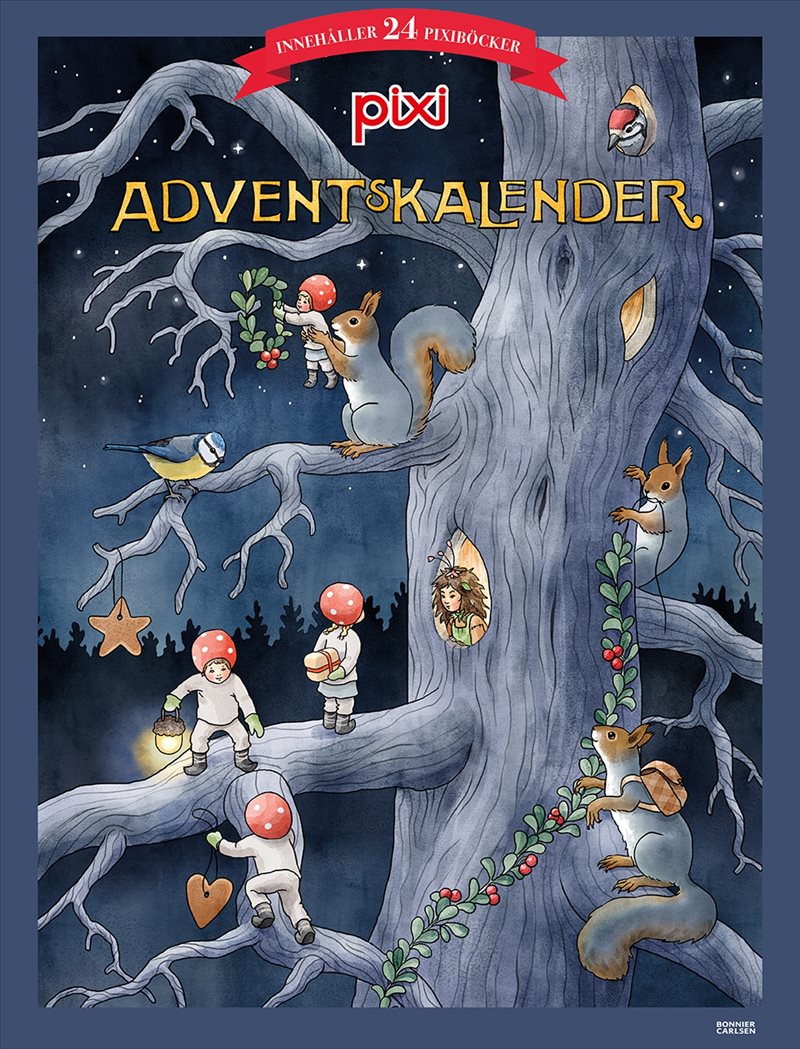 Pixi adventskalender 2026 : med omslag av Maria Löfgren