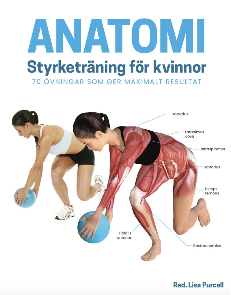 Anatomi - styrketräning för kvinnor - 70 övningar som ger maximalt resultat