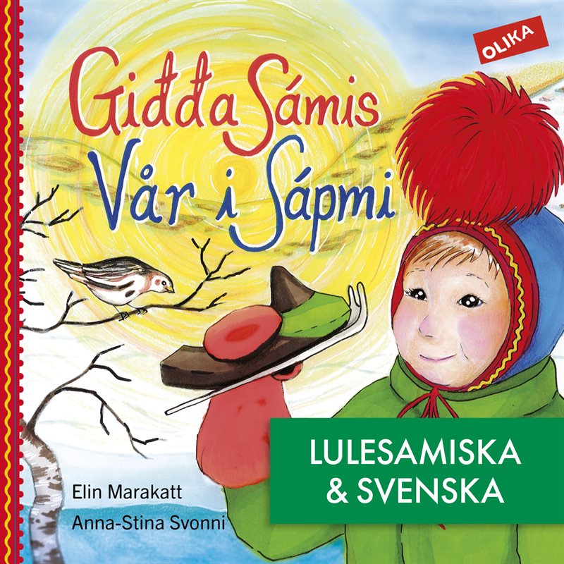 Vår i Sápmi - på lulesamiska & svenska