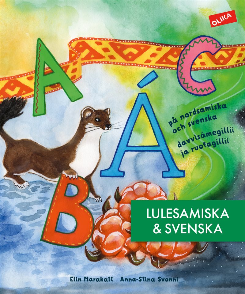 ABC-bok på lulesamiska & svenska