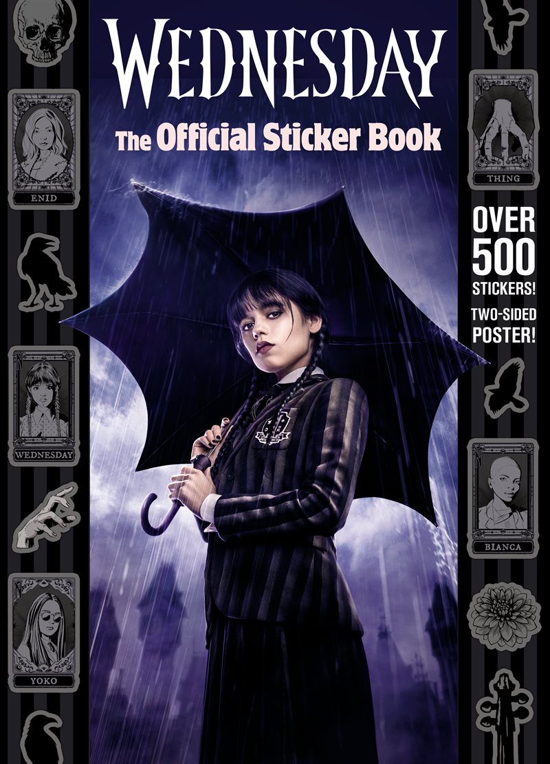 Wednesday The Official Sticker Book