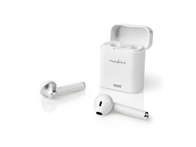 Hörlur+Mic NEDIS TWS HPBT3052WT vit