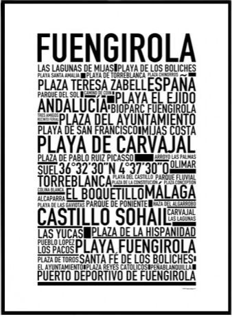 Funengirola poster │ Wallstars plansch