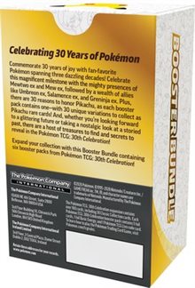 Booster - Pokemon 30th Celebration Booster Bundle
